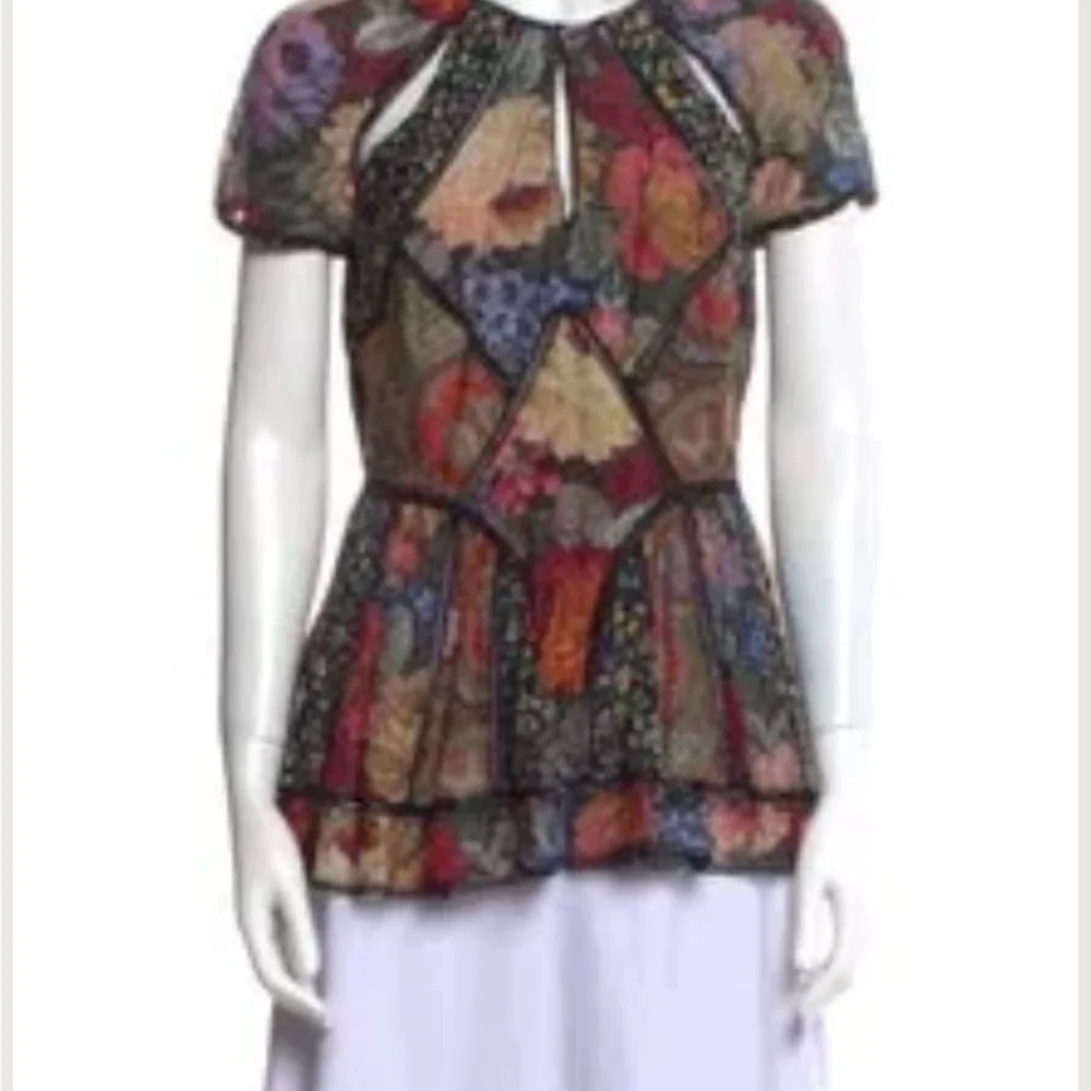 Zimmermann Floral Patchwork Top - Picture 5 of 7